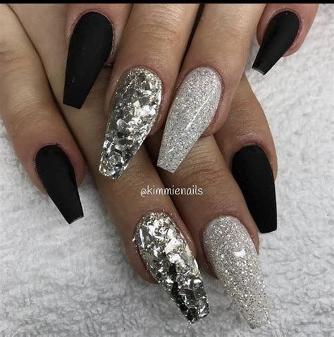 Bling Acrylic Nails Sparkle Nails Best Acrylic Nails Glitter Nails