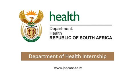 Department Of Health Internship Programme X Posts Jobcare