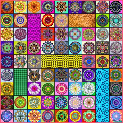 Solve Mandalas Jigsaw Puzzle Online With 100 Pieces