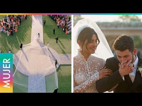 Descubre El Impresionante Vestido De Novia De Priyanka Chopra Una