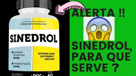 Sinedrol Para Que Serve Sinedrol Funciona Mesmo Como Tomar YouTube