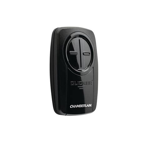 Chamberlain Universal Clicker Black Garage Door Remote Control