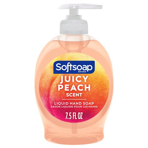 Softsoap Hand Wash Liquid Hand Soap Juicy Peach Oz Pump Walmart