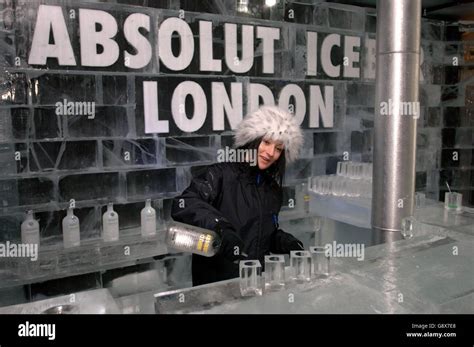 Drinks Are Served At A Photocall Celebrating The Launch On October 1st