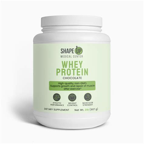Whey Protein Chocolate Flavour Shape Up Church