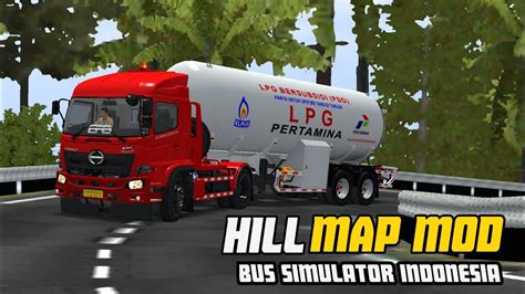 NEW HILL MAP MOD BUS SIMULATOR INDONESIA BUSSID V4 2 FULL DETAILED