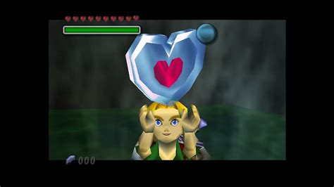 Legend Of Zelda Majoras Mask Termina Field Water Grotto Heart Piece Youtube