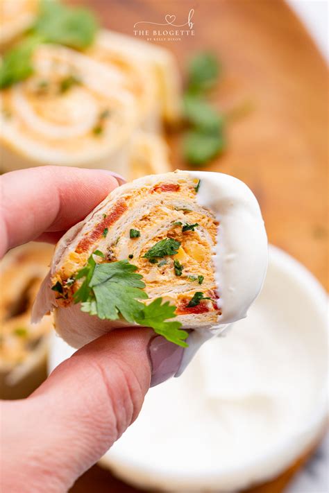 The BEST Chicken Enchilada Roll Ups Appetizer