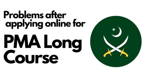 Problems After Applying Online For Pma Long Course Pma Long Course