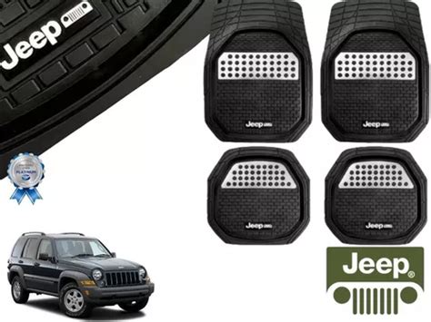 Tapetes Pz Charola D Logo Jeep Liberty Env O Gratis