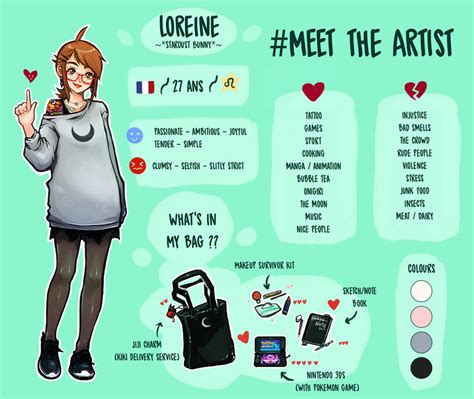 Meet The Artist 2017 By Oocherry Chanoo On Deviantart