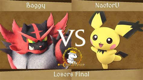 Excalibur IV Baggy Incineroar Vs NaetorU Pichu Losers Final