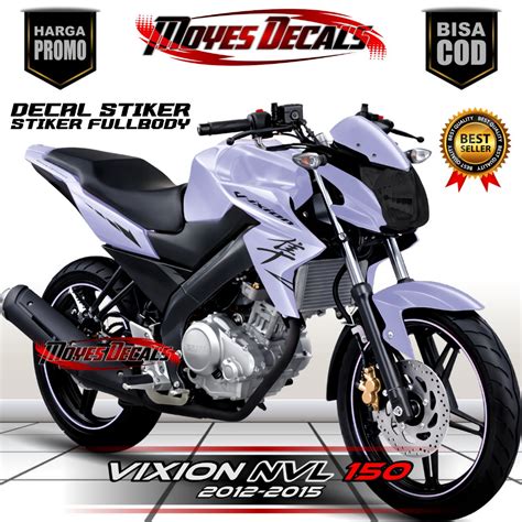 Jual Decal Vixion New Nvl Full Body Decal Vixion Nvl Full Body Stiker