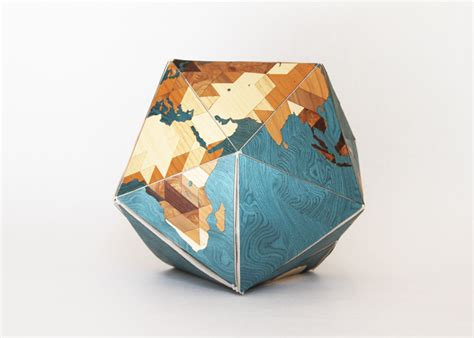 Buckminster Fuller S Dymaxion World Map Redesigned