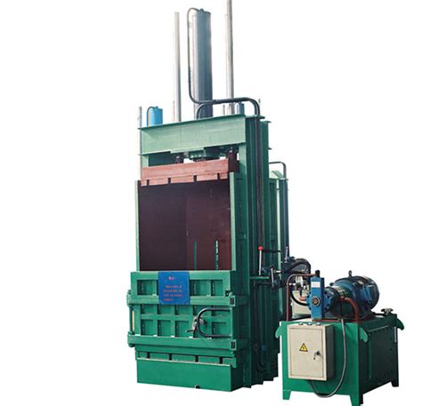 Vertical Pet Bottle Baling Press Machine Hydraulic Bale Press Machine