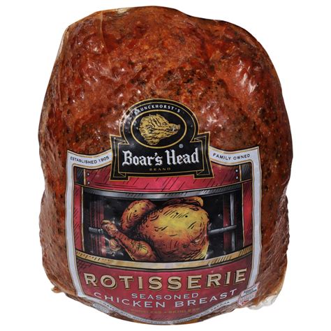 Save On Boar S Head Deli Chicken Breast Rotisserie Seasoned Thin