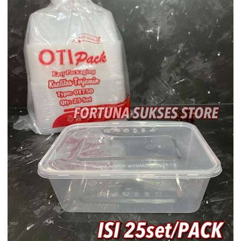 Jual Thinwall Rectangle 750ml Thinwall 750ml Persegi FOOD CONTAINER