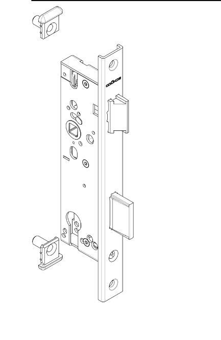 Serrure 1 point encastrée SCHUCO 279496 35 92 Têtière 24 mm Thoumyre fr