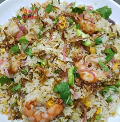 Resepi Nasi Goreng Kerabu Udang MYKMU NET