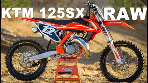 2018 Ktm 125sx 2 Stroke Raw Motocross Action Magazine Youtube