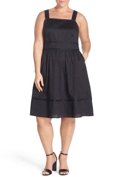 Nordstrom Sejour Square Neck Cotton Sundress Plus Size Plus Size Sundress Plus Size