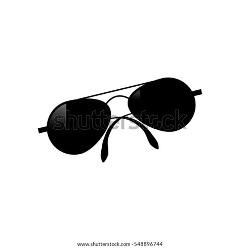 Aviator Sunglasses Vectorblackglow Stock Vector Royalty Free 548896744 Shutterstock