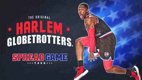 The Original Harlem Globetrotters Spread Game Tour Seating Plan The