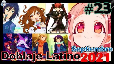 Animes Nuevos Doblados A Latino 23 Septiembre 2021 Funimation Vs