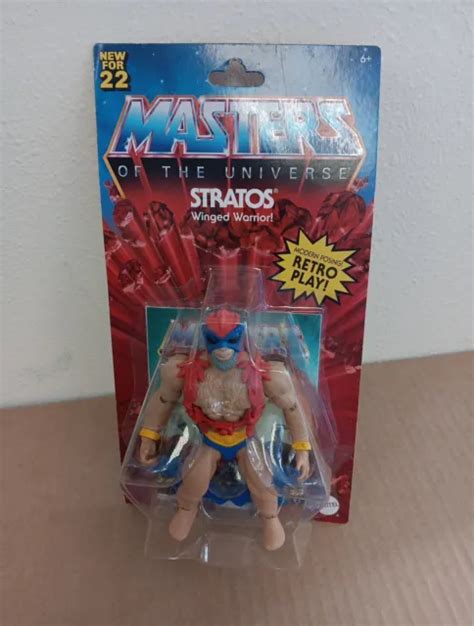 Masters Of The Universe Origins Motu Stratos Retro Play Mattel Nwdp Eur