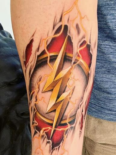 Best The Flash Tv Show Fan Tattoos Nsf Music Magazine Superman