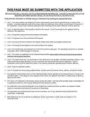 Fillable Online Conditional Use Permit Application Conditional Use Fax