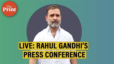 Rahul Gandhi Attacks Pm Modi Watch The Congress Mps Press Conference