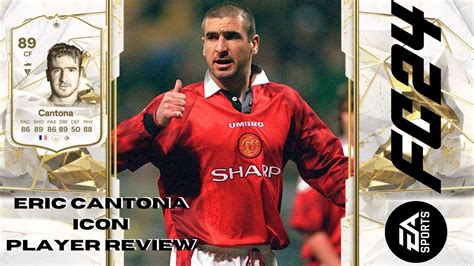 Eric Cantona 89 Icon Player Review EA FC24 Ultimate Team YouTube