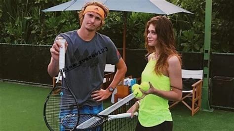 Zverev Girlfriend - Sascha Zverev And Girlfriend Olya Sharypova Have ...