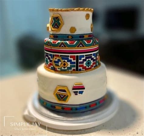 Ndebele Traditional Wedding Cake 2022 Traditional Wedding