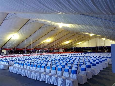 White Pvc German Hanger Tent At Rs Sq Ft In Kolkata Id