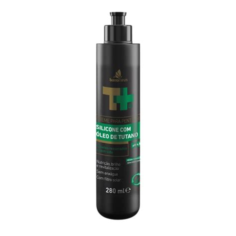 Creme De Pentear Silicone Tutano 280ml Loja Barro Minas