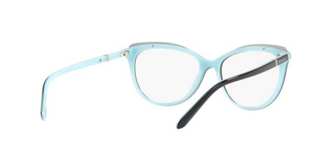 Tiffany Tf2147b 8055 Black On Tiffany Blue Woman Eyeglasses Lookeronline