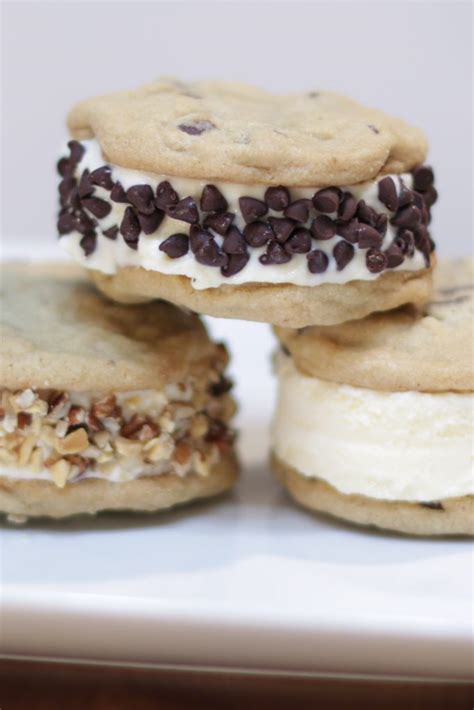 Ice Cream Cookie Sandwich Homemade Chipwich Recipe