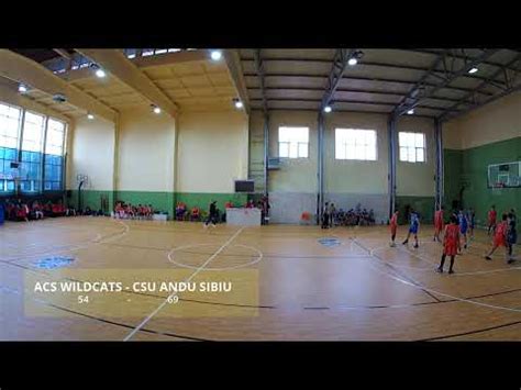 Acs Wildcats Baia Mare Csu Andu Sibiu Youtube