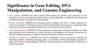 Experimental Techniques And Limitations Of CRISPR And Gene Pptx