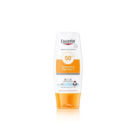 Protector Solar Eucerin Loción Niños Fps 50 150 Ml — Tienda Soy Santander