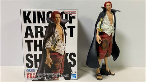 Unboxing One Piece Film Red King Of Artist The Shanks Figure Youtube