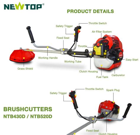 42cc Gasoline Grass Cutting Machine Nylon Grass Trimmer Line Power Stroke Brush Cutter Buy