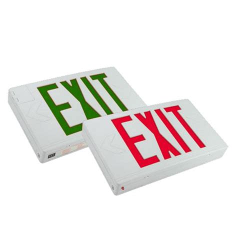 Vex Series Led Exit Sign By Exitronix