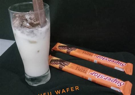 Resep Es Susu Wafer Oleh Mama Wien Cookpad