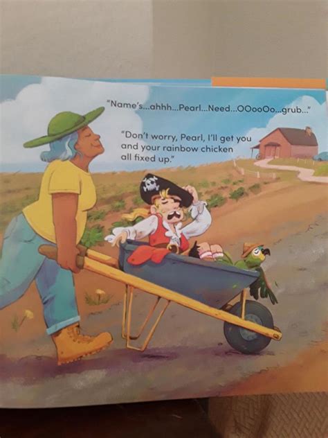 Farming Potatoes And A Pirate In Engaging Picture Book And Story For