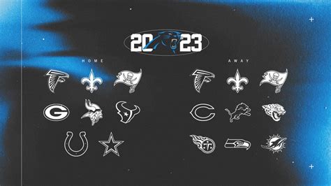 Panther’s schedule to be released this Thursday : r/panthers