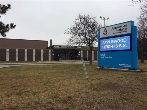 Applewood Heights Secondary School 945 Bloor St Mississauga On L4y