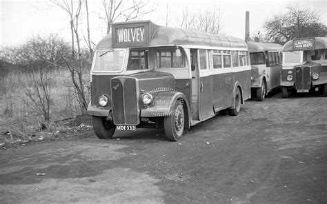 The Transport Library Monty Moreton Nuneaton Aec Regal Iii Mde At